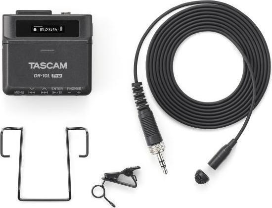 Produktbild Tascam DR-10L Pro Lavalier-Recorder mit Adapter (Handheld)