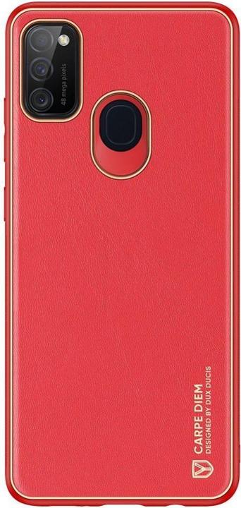 Actual product image Dux Ducis Yolo elegant case made of soft TPU and PU leather for Samsung Galaxy M30s red (Samsung Galaxy M30s)