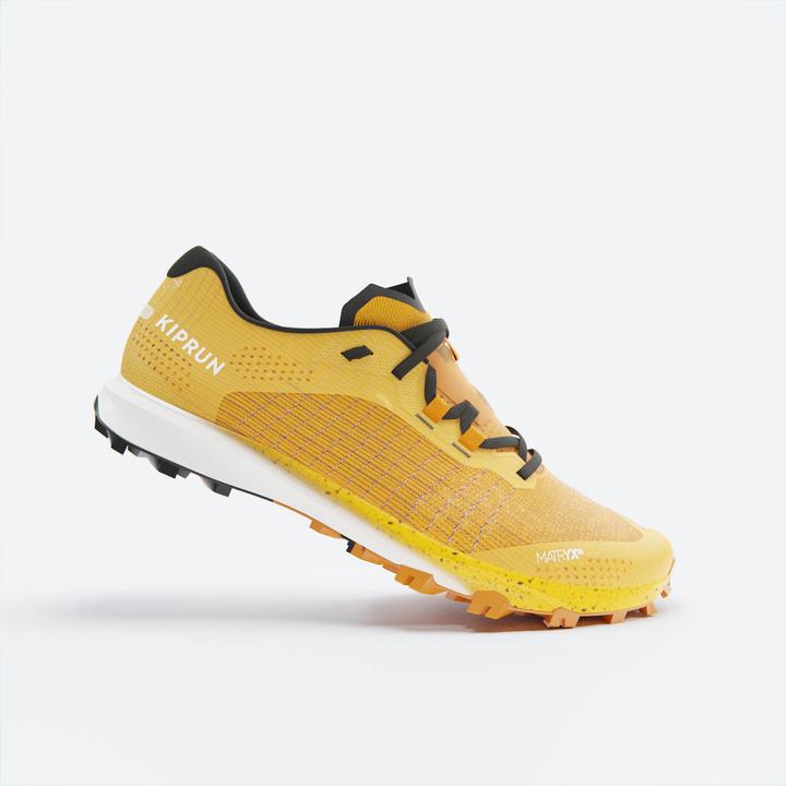 Kiprun Trailrunningschuhe Herren Wettkampf - Race Light mango