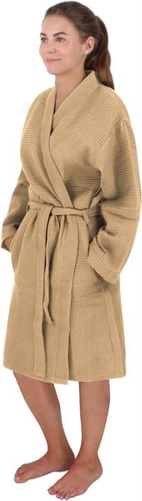 Actual product image Normani Ladies Waffle Piqué Kelin Bathrobe (XL)