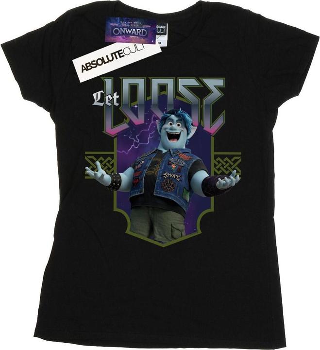 Actual product image Disney Womens/Ladies Onward Barley Let Loose Cotton T-Shirt (S)