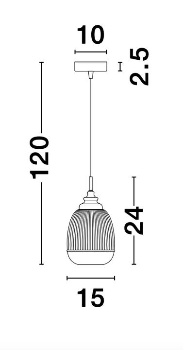 Produktbild Nova Luce Mond (E14)