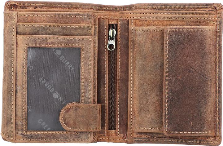 Image du produit Greenburry Porte-monnaie Vintage RFID en cuir 10 cm