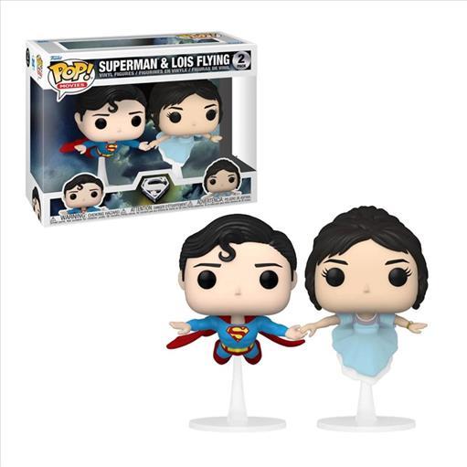Actual product image Funko POP! Moment DC Comics Superman/Lois Flying (2PK) EXM