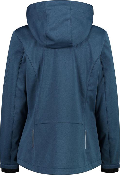 Actual product image CMP Campagnolo Women's Jacket Zip Hood Melange Softshell (48)