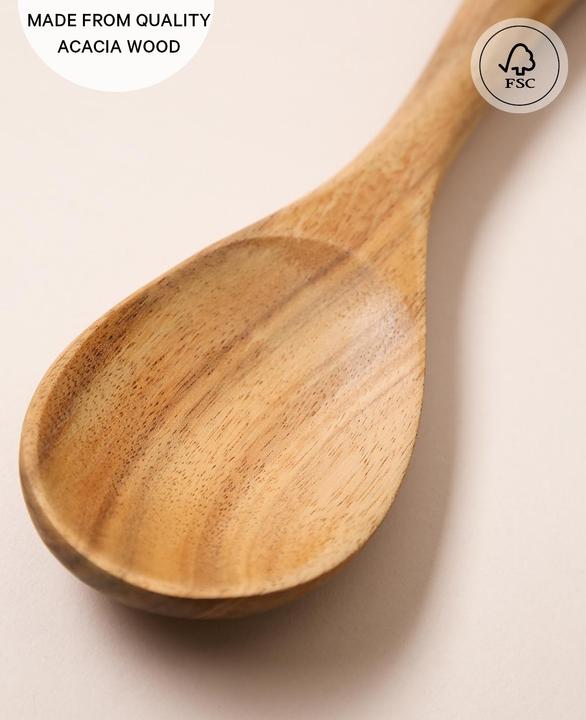 Image du produit Esmée 2-teiliges Salatbesteck aus Akazienholz, 26 x 7 cm (Serveurs à salade)