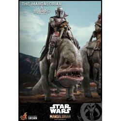 Produktbild Hot Toys Star Wars The Mandalorian Actionfiguren Doppelpack 1/6 The Mandalorian & Blurrg 37 cm