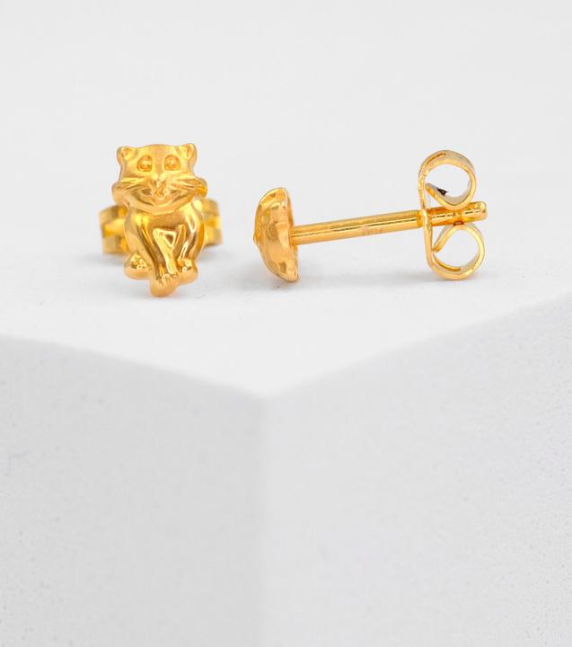 Produktbild Muau Katze (750/18K Gelbgold)
