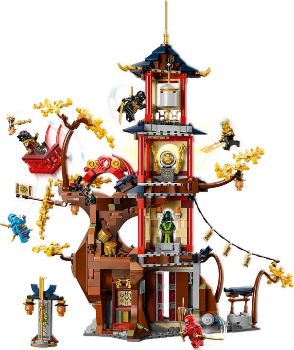 Actual product image LEGO NINJAGO - Temple of Dragon Power (71795, LEGO Ninjago)