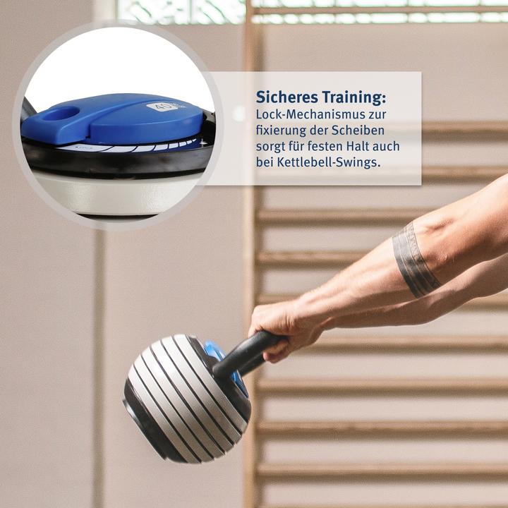 Actual product image Sport-Thieme Kettlebell Vario (1 x 18 kg)