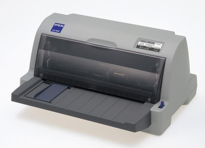 Produktbild Epson LQ-630 A4 USB PAR 24 Nadeldrucker 20cpi 32KB 57 dBA s/w (Nadel, Schwarz-Weiss)