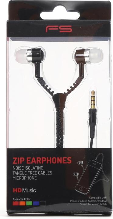 Actual product image Omega Platinet FH2111B headphones/headset In-ear connector Black (Cable)
