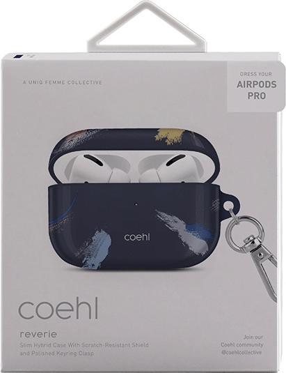 Immagine prodotto Uniq Coehl Reverie Custodia per AirPods Pro niebieski/blu prussiano (Manicotto per cuffie)