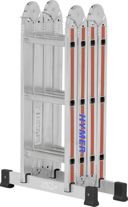 Actual product image Hymer-Leitern Hymer multi-purpose ladder 4 x 3 rungs including platform (Single ladder, 347 cm)