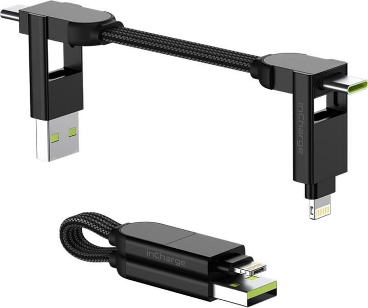 Actual product image Rolling Square inCharge X (0.07 m, USB 2.0)