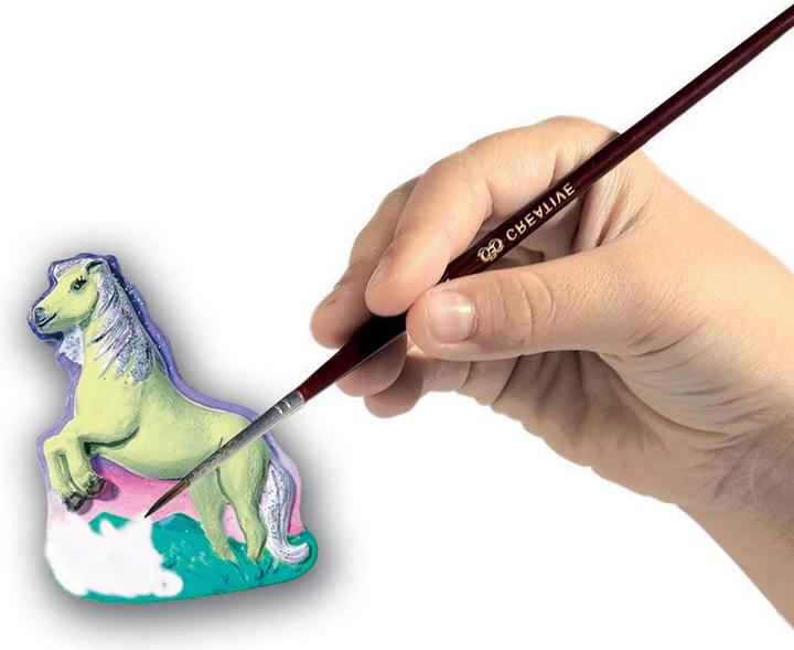 Actual product image Ses Plaster cast and painting - horses