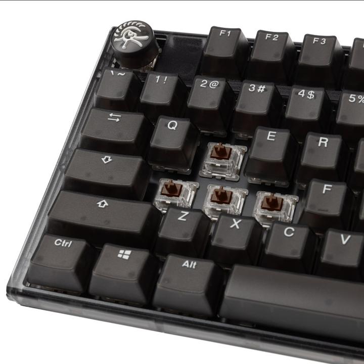 Produktbild Ducky One 3 Aura Black TKL Gaming Tastatur, RGB LED - MX-Brown (US) (US, Kabelgebunden)