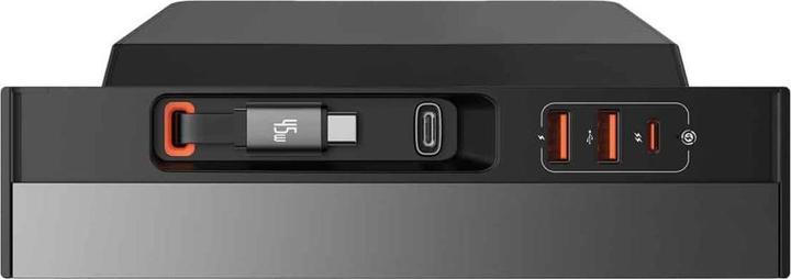 Immagine prodotto Baseus HUB USB serie T-Space per Tesla Model 3 / Y con cavo USB C integrato da 45 W - Nero