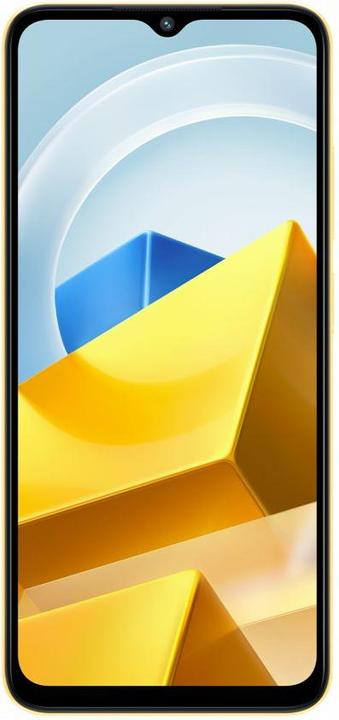 Actual product image Xiaomi Poco M5 (64 GB, Yellow, 6.58", Dual SIM, 50 Mpx, 4G)