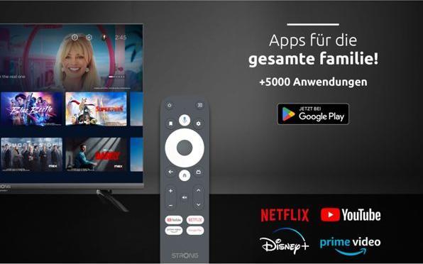 Actual product image Strong LEAP-UNA Android TV (1 GB, Android 11)