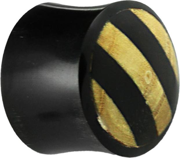 Immagine prodotto Hollywood Body Jewelry Anello in argento lucido e maculato al centro (Organico senza ottone, Acciaio chirurgico 316Senza ottone)