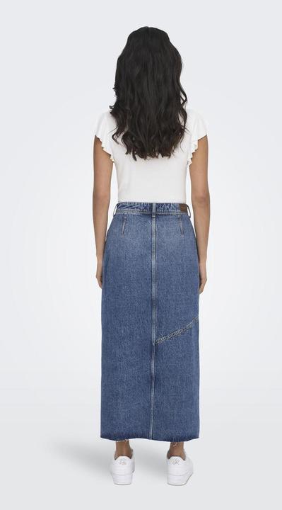 Actual product image Only Mid waist long skirt denim skirt (XS)