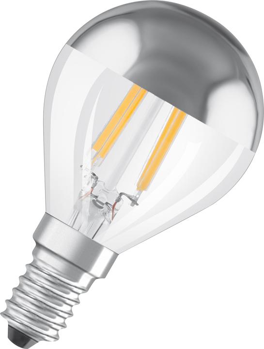 Produktbild Osram Led Retrofit Classic P Mirror (E14, 4 W, 350 lm, 1 x, F)