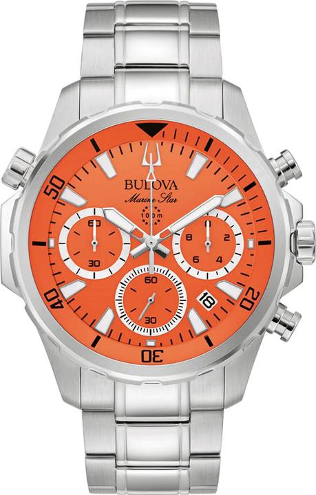 Produktbild Bulova 96B395 Marine Star Herrenuhr Chronograph 47mm 10ATM (Chronograph, 47 mm)