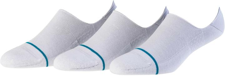 Stance Calzini Icon No Show Bianco 3-Pack (confezione da 3, 35 - 37)