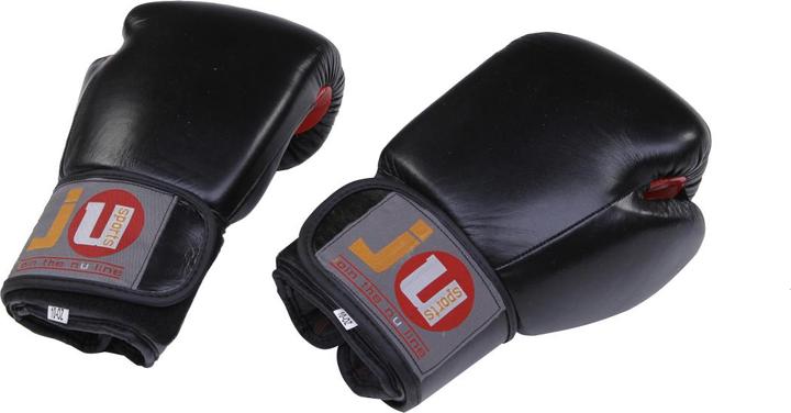 Actual product image Ju-Sports Boxing gloves black / red (10 OZ, 10)