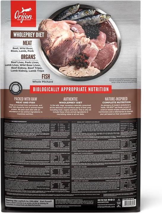 Image du produit Orijen Chien rouge régional (Adulte, 1 pcs, 6000 g)