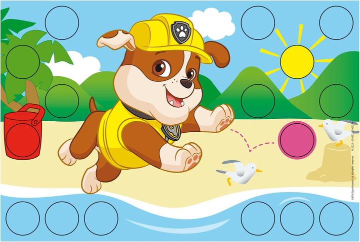 Actual product image Ravensburger Paw Patrol Colorino (German)