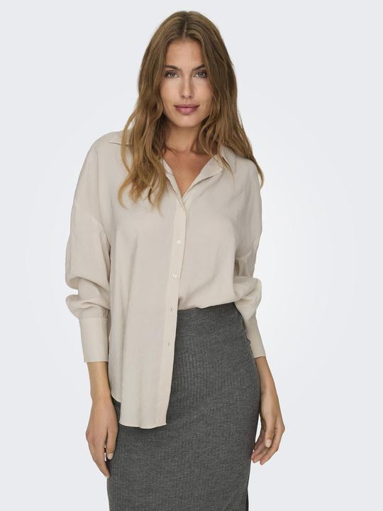 Image du produit Only Coupe décontractée Col chemise Manches avec bouton Épaule basse Chemise (M)