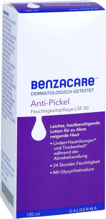 Actual product image Benzycare Benzacare Antipimple Feu30, 120 ml CRE (Body lotion, 120 ml)