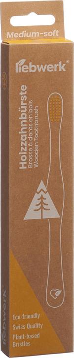 Produktbild Liebwerk Holzzahnbürste Ricine Pine (Mittel, 1 x)