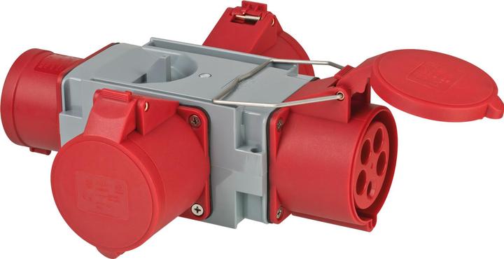 Brennenstuhl Mains plug adapter (3 x, CEE 32/3)