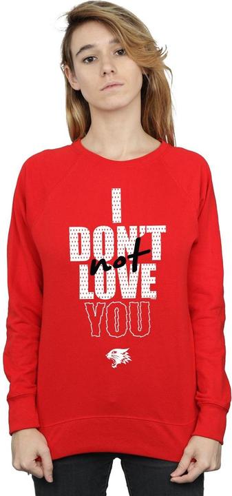 Actual product image Disney Womens/Ladies High School Musical The Musical Not Love You Sweatshirt (L)