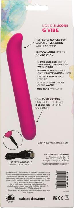 Actual product image CalExotics California Exotics Bliss G Vibe Pink