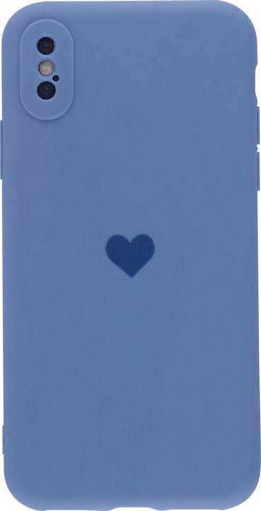 Image du produit PhoneLook Coque Silicone Mat Coeur Lavande (Apple iPhone X)