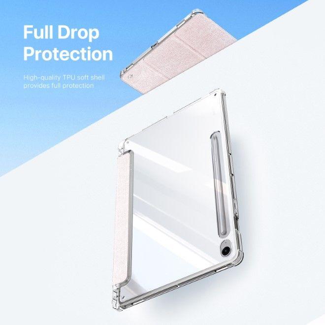 Actual product image Dux Ducis Unid Series Leather Bookcover Cover (Galaxy Tab S9 FE, Galaxy Tab S9)
