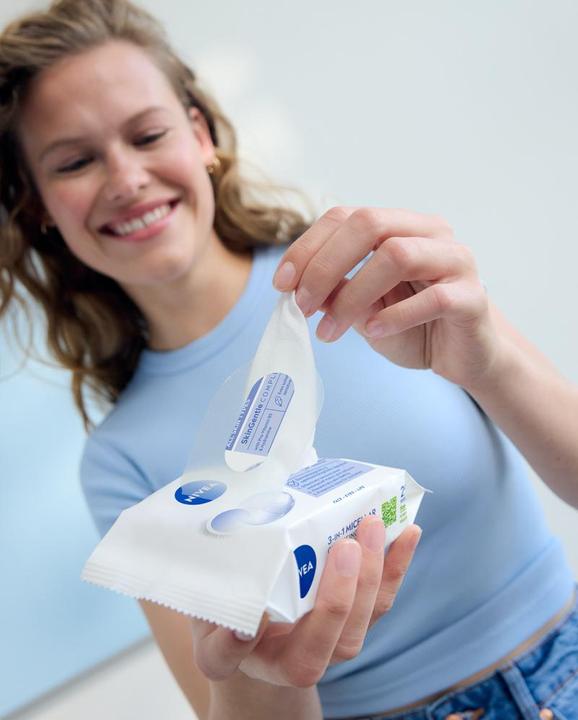 Image du produit NIVEA Lingettes nettoyantes 3en1 Rafraîchissantes Multipack 6 x 25 pièces (Chiffons de nettoyage)
