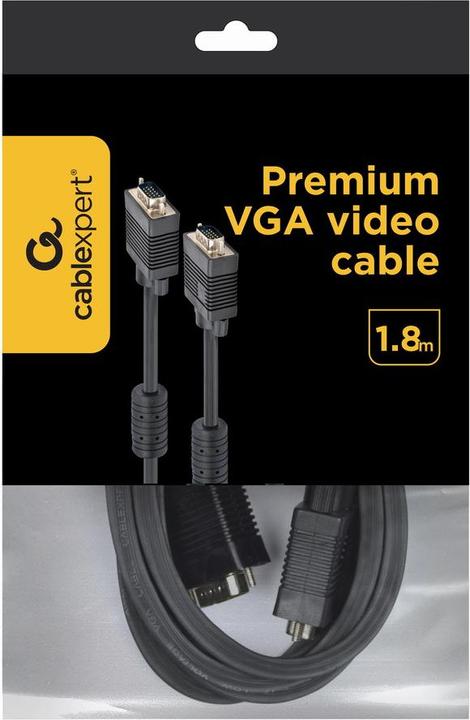 Produktbild Gembird Cablexpert Premium CC-PPVGA-6B (1.83 m, VGA)
