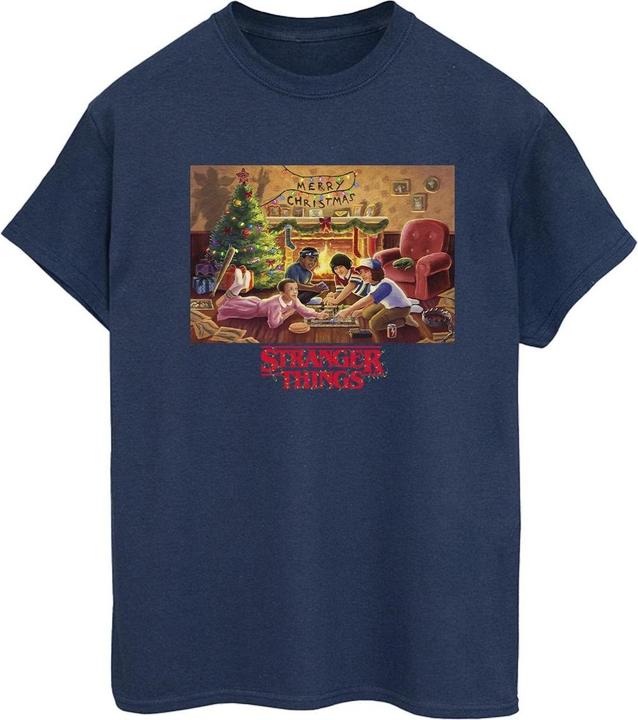 Image du produit Netflix - T-shirt STRANGER THINGS CHRISTMAS GATHERING - Femme (XL)