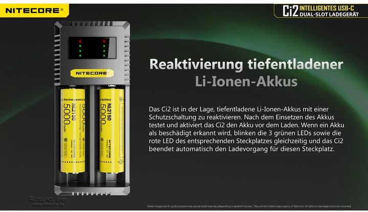 Produktbild Nitecore USB-C Ladegerät CI2