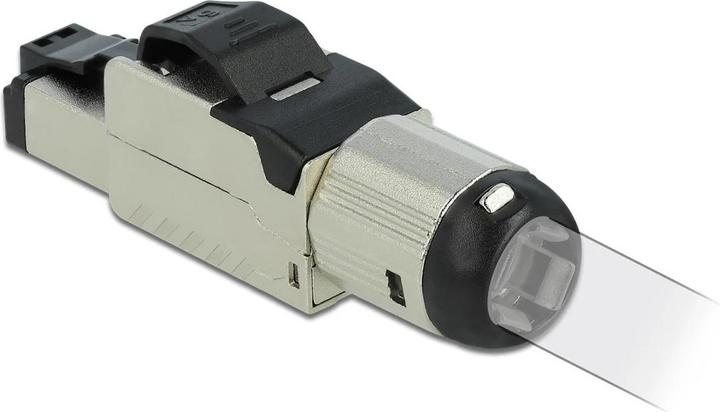 Immagine prodotto Delock Spina RJ45 Cat.6A montaggio sul campo, 1 pezzo, senza attrezzi (Connettore del cavo di rete)