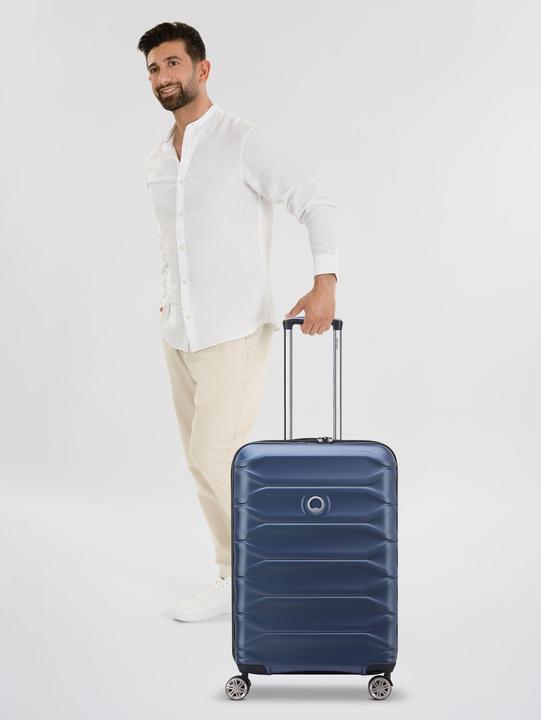 Immagine prodotto Delsey Trolley Meteor a 4 ruote da 68 cm con piega ad espansione (76 l)