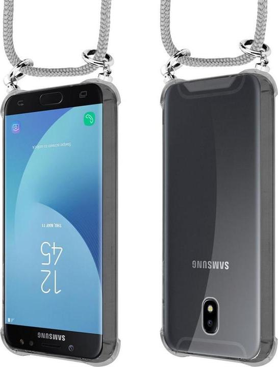 Produktbild Cadorabo TPU Handy Kette SILBER Cover