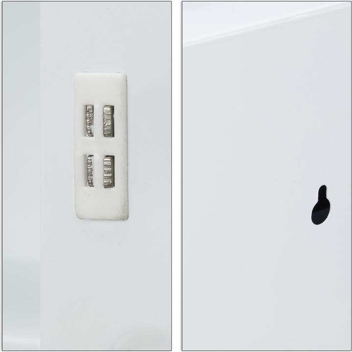 Actual product image Relaxdays Medicine cabinet (52.5 x 19.5 x 53 cm)