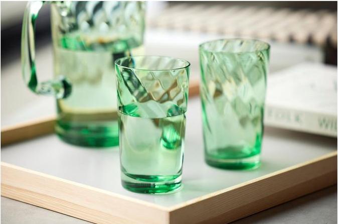 Produktbild Lyngby 40 cl - Glas - Grøn (4.50 dl, 4 x, Longdrinkgläser)