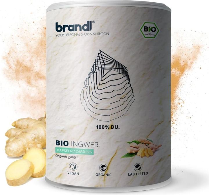 Brandl-Nutrition Bio Ingwer (1 Stück, Kapseln, 130 g)